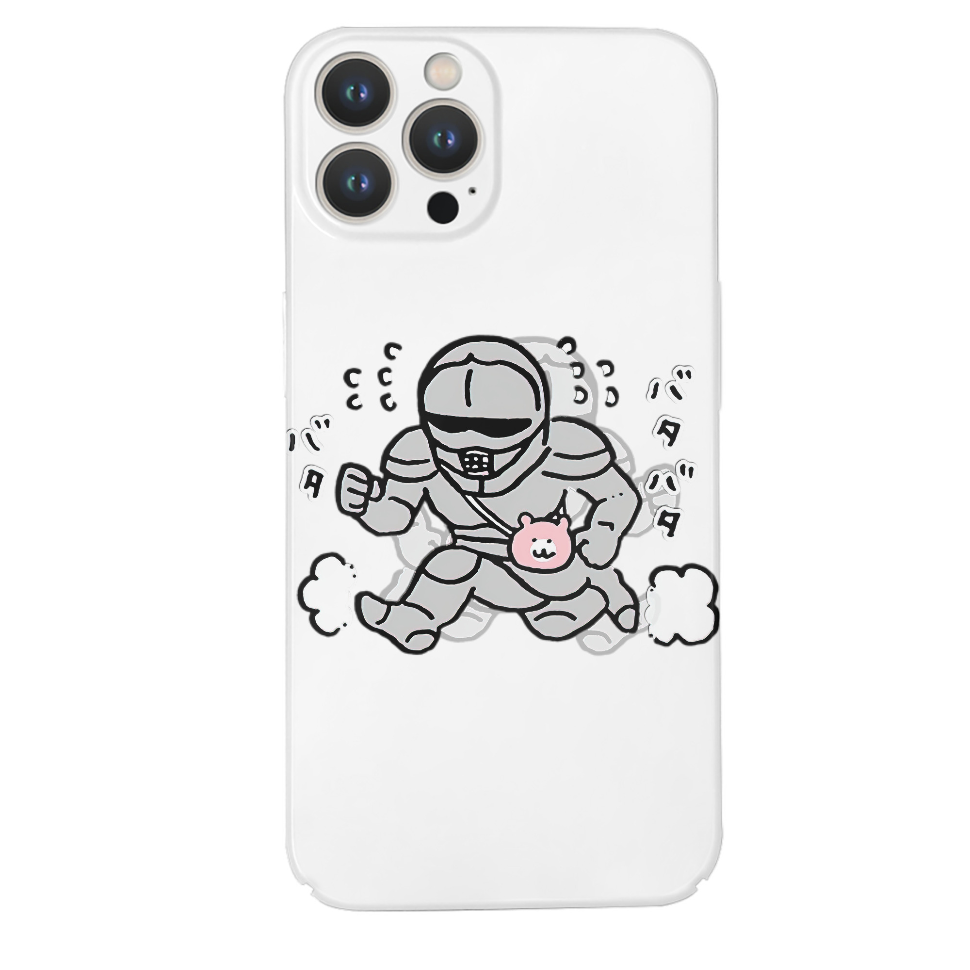 （画像用） ちいかわ 労働の鎧さん Chii-kawa Mr. Armor of Labor 【iPhone 14シリーズ対応】ハードケース